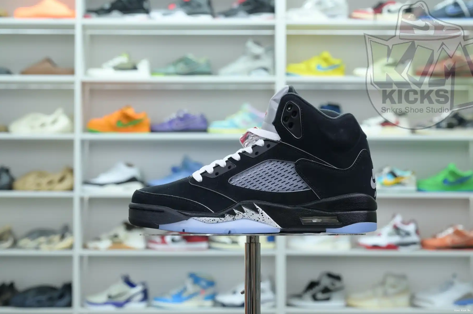 REIMAGINED” METALLIC Air Jordan 5“BLACK Kimikick Jordan 0813